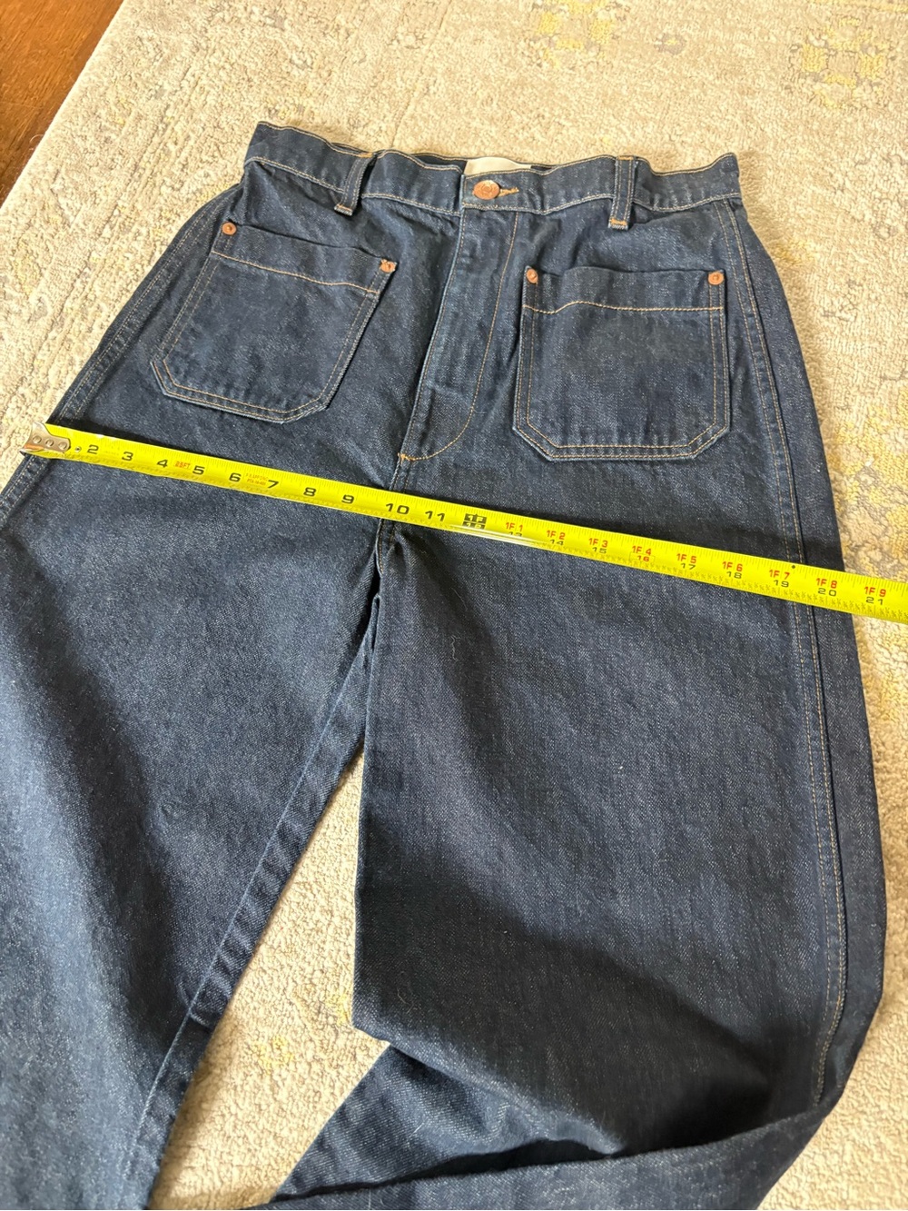 DÔEN Newport Jeans Rinse Wash Size 28 - Picture 12 of 13
